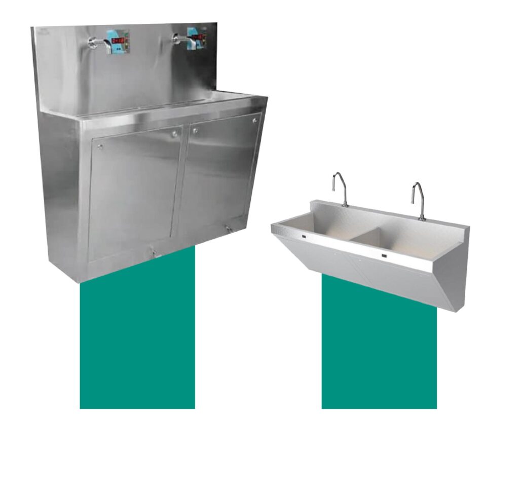 AlfaMedico: Scrub Station for Hygienic Medical Practices