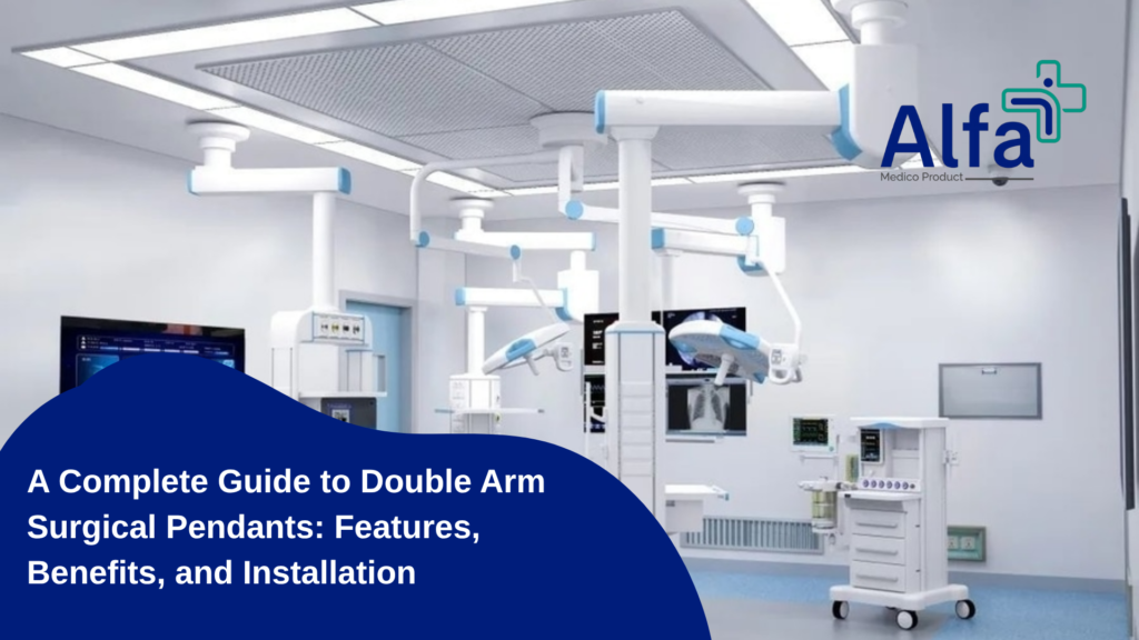 Double Arm Surgical Pendant